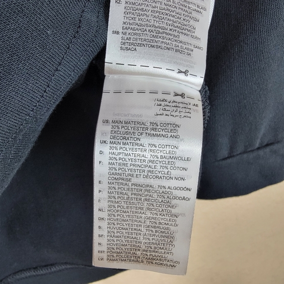 🔥SALE🔥 Adidas Basketball T-shirt Long Sleeve Black XS Women's - Picture 15 of 15